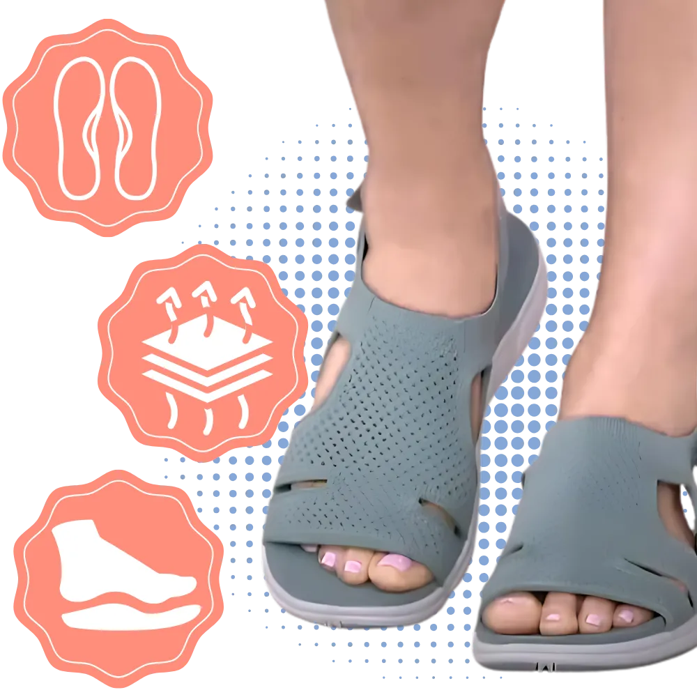 Flyknit Technology Orthopedic Slippers