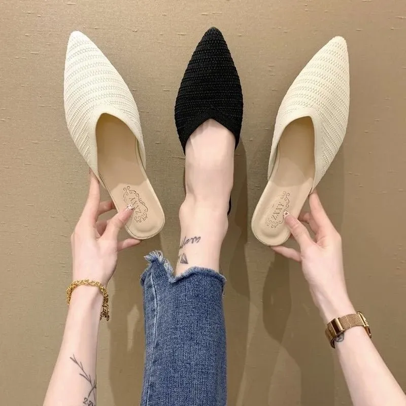 Slip On Knitted Shoes